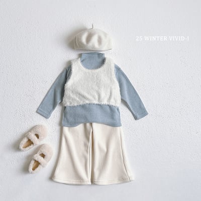 vivid70｜(78cm-125cm) 羽絨毛短版背心6