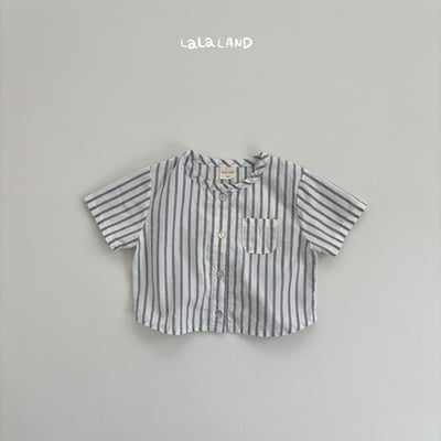 lala land27｜(3m-18m) 2色條紋襯衫20