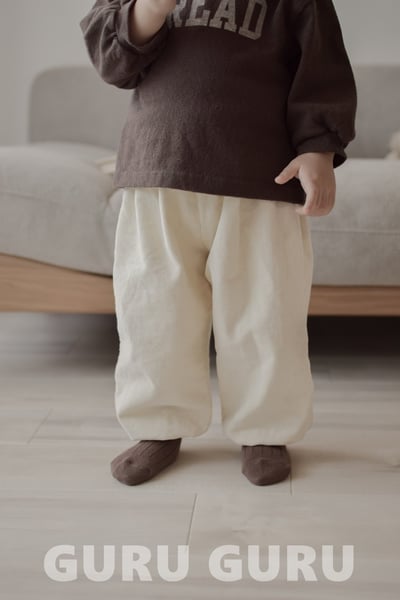 GURU GURU18｜(6m-24m) 5色磨毛燈芯絨縮口褲13