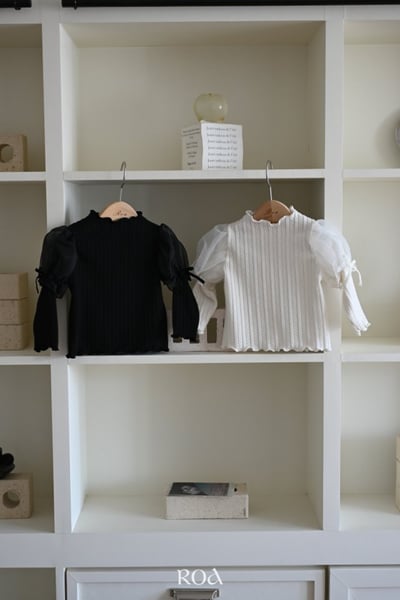 ROA18｜(80cm-120cm) 2色公主泡泡袖上衣1