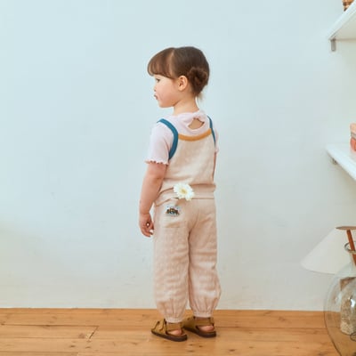 1st blue44｜(~93-118cm) 配色肩帶背心6