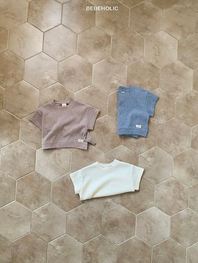 Bebe holic46｜(3m-18m) 素色小標上衣5