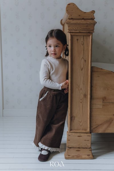 ROA27｜(80cm-120cm) 2色蝴蝶結直筒長褲11