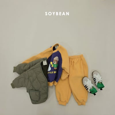 Soybean05｜(75cm-118cm) 雪人小熊撞色套裝9