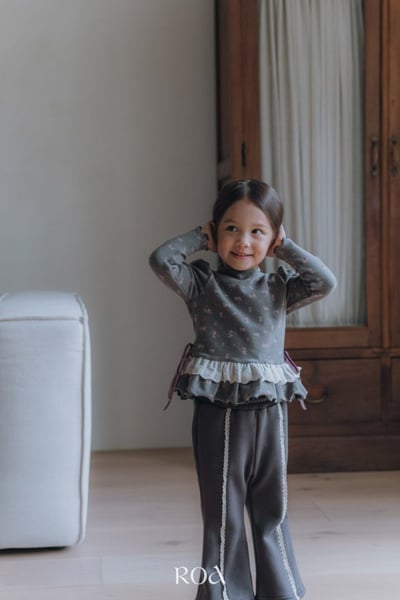 ROA22｜(80cm-120cm) 2色蕾絲蛋糕裙擺上衣18