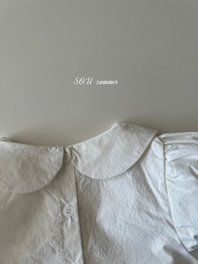 SO.U11｜(6m-4y) 蕾絲滾邊短版上衣7