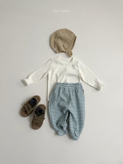 MiniRobe32｜(70-110) 條紋休閒束口褲14