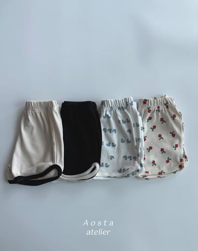 AOSTA42｜(6m-5y) 4款夏季羅紋短褲3