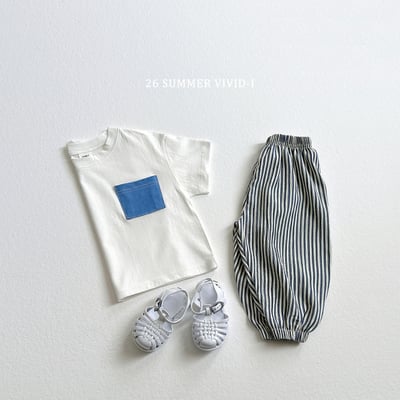 vivid58｜(78cm-125cm) 2款單寧牛仔口袋造型上衣14