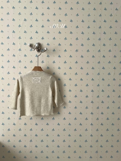 S0.U13｜(12m-M)  素色木耳邊上衣10