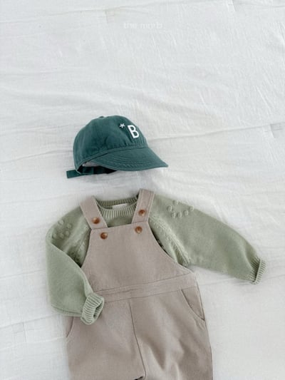 MiniRobe53｜(70-110) 簡約吊帶直筒褲16