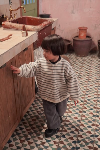 onu 33｜(70cm-115cm) 排釦條紋休閒上衣22