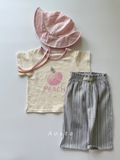AOSTA28｜(6m-5y) 2款檸檬桃子上衣12