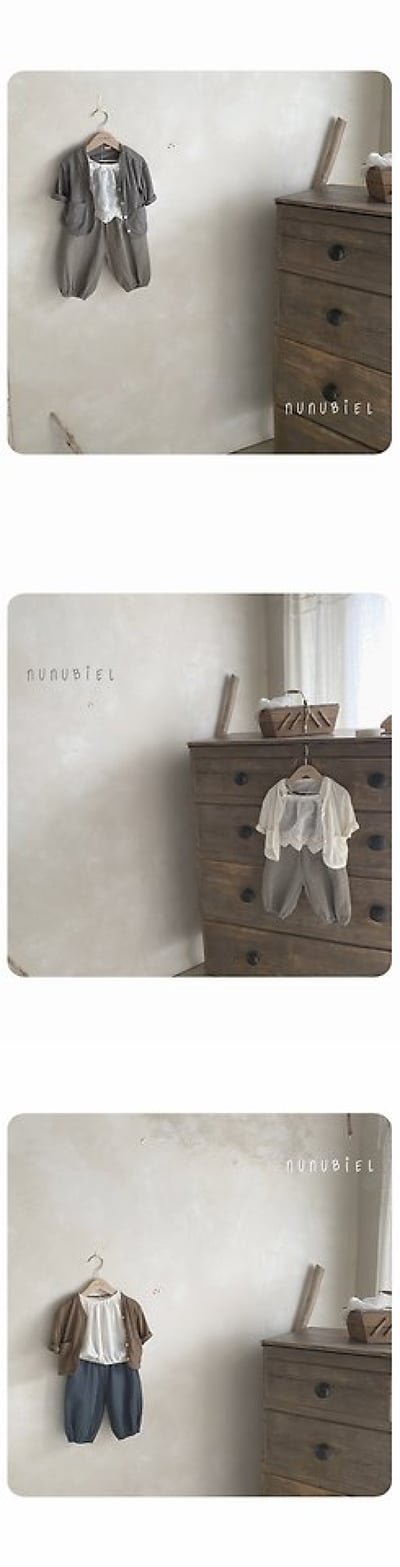 NUNU BIEL15｜(75-115cm) 口袋素色外套8