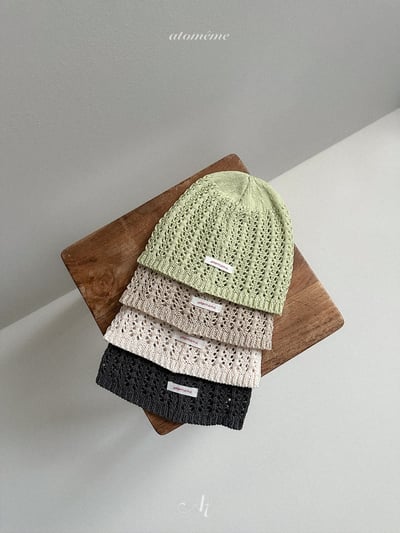 Atomeme05｜(70-110) 鏤空針織帽1