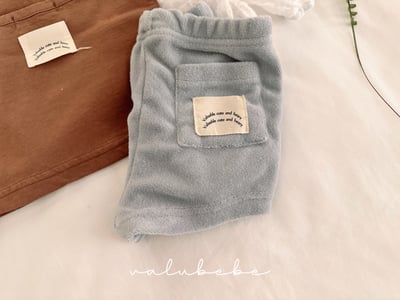 Valubebe 22｜(65-90cm) 簡約毛圈短褲9
