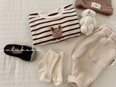 Valubebe13｜(65-80) 華夫格口袋長褲4