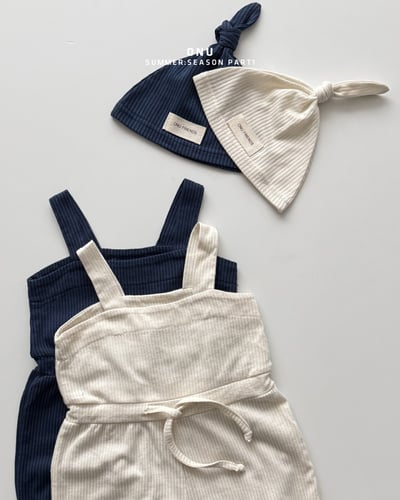 onu52｜(6m-12m) 無袖吊帶包屁衣/帽子5