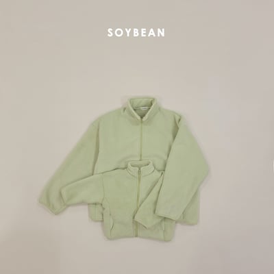 Soybean39｜(75cm-118cm) 刷毛拉鍊外套套裝11