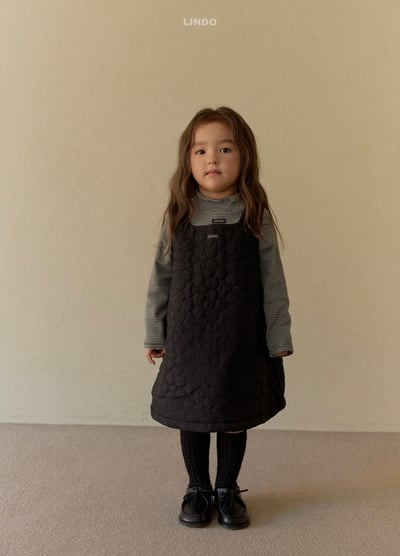 Lindo68｜(80cm-125cm) 絎縫背心洋裝6