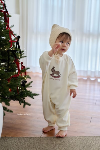 bebe nine16 (55cm-75cm) 3色小驢印花連身衣8