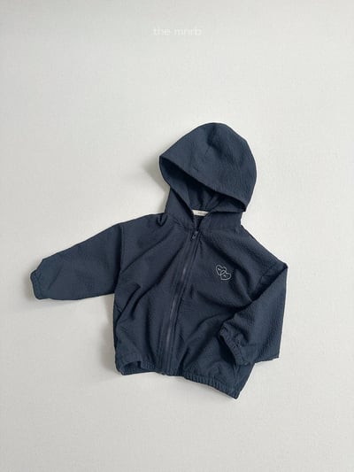 MiniRobe19｜(70-110) 波紋愛心連帽外套8