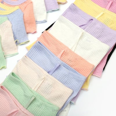 LIME&BLUE10｜(80-118cm)  馬卡龍居家服4