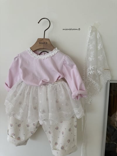 Bloom.b18｜(0m-7y) 春日薄紗棉裙7