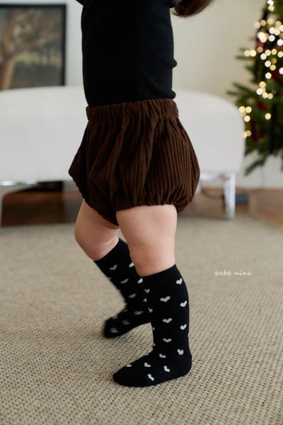 bebe nine22 (65cm-75cm) 3色燈芯絨包屁短褲5