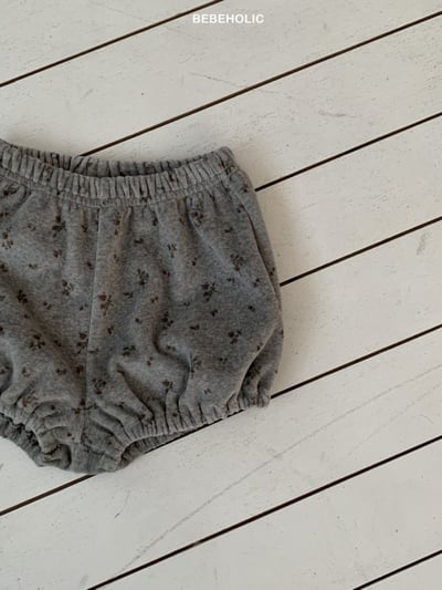 Bebe holic50｜(3m-18m) 蕾絲口袋碎花短褲11