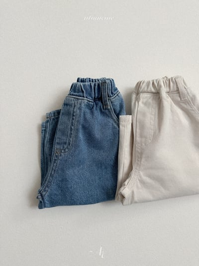 Atomeme04｜(70-110) 簡約牛仔褲14