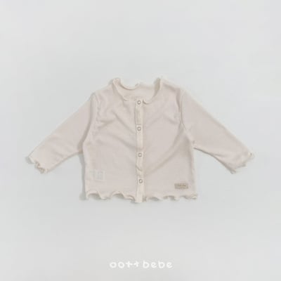 Oottbebe13｜(1y-7y )  木耳邊薄開衫外套10