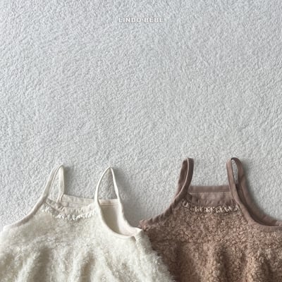 Lindo02｜(3m-18m) 毛毛細肩背心6