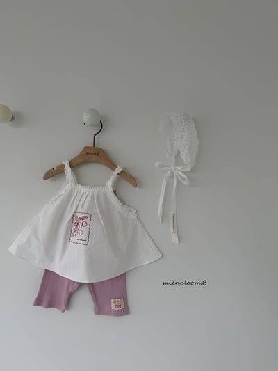 Bloom.b32｜(55cm-118cm) 蕾絲花邊櫻桃背心4