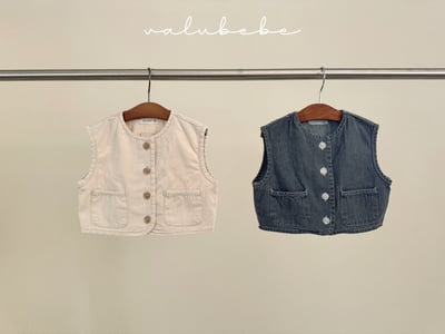 Valubebe 06｜(65-90cm) 牛仔背心外套1