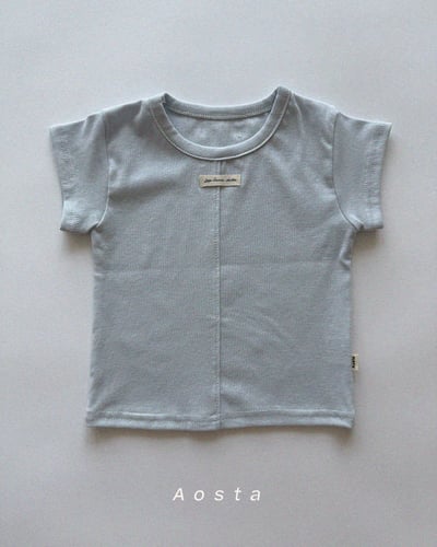 AOSTA35｜(6m-5y) 3款素色小標上衣5