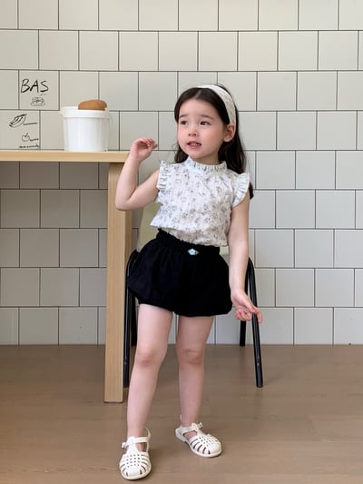 JE34｜(73-100cm) 碎花背心套裝7