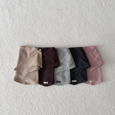 Lindo32｜(3m-18m) 素面三角圍巾1