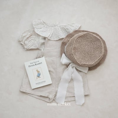 mimi market33 (75-90cm)  碎花荷葉邊上衣7