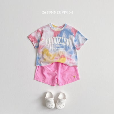 vivid107｜(78cm-125cm) 6款小愛心微笑褶皺短褲21