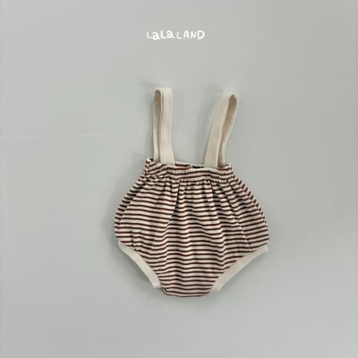 lala land03｜(3m-18m) 2色可拆式吊帶條紋燈籠褲19