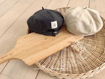 Valubebe 82｜(Free) 棉質貝雷帽2