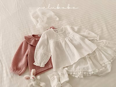 Valubebe74｜(65-90) 蕾絲襯衫15