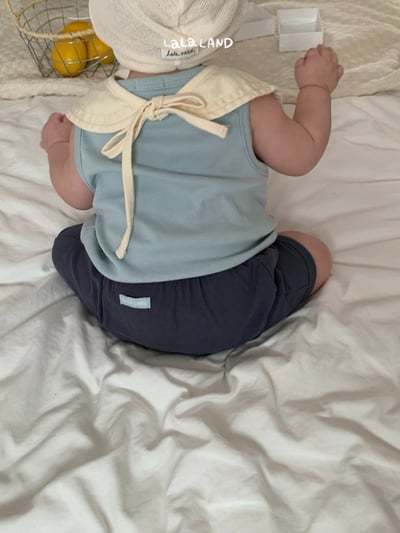lala land04｜(3m-18m) 2色口袋小短褲7