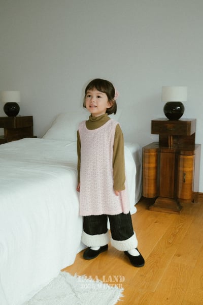 lala land73｜(75cm-120cm) 5色素面高領上衣17