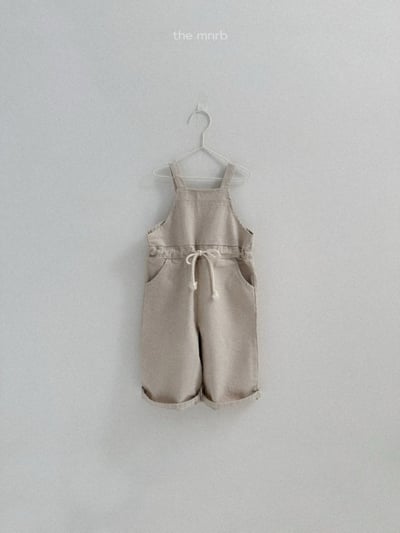 MiniRobe46｜(70-110) 吊帶抽繩連身褲5