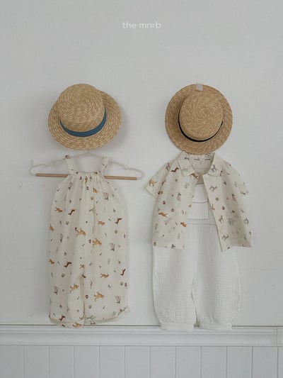 MiniRobe10｜(70-110) 牛仔布草夫帽9