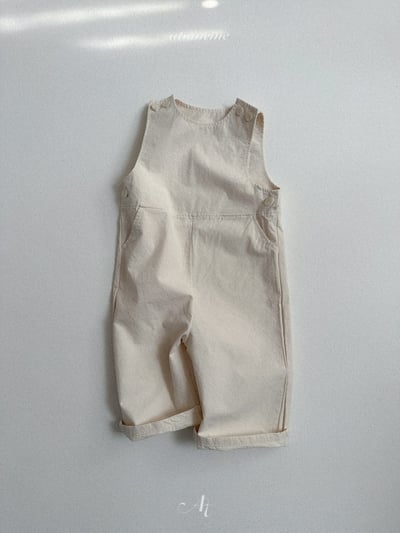 Atomeme10｜(70-110) 無袖牛仔連身褲11