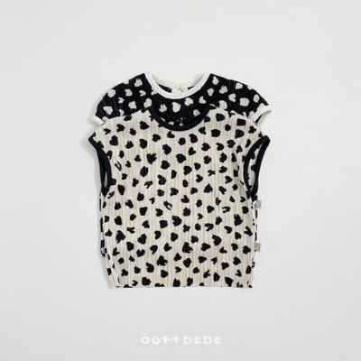 Oottbebe07｜(0m-12m  1y-7y  MOM)  小豹紋親子裝6