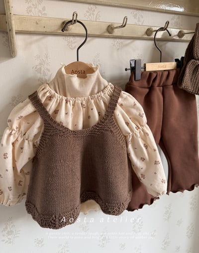 AOSTA14｜(1y5y) 冬季針織壓紋背心17